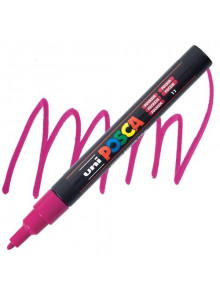 Marķieris ūdens bāzes UNI Posca PC-3M fuksija (11)