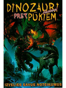 Dinozauri pret pūķiem. Krāsošanai