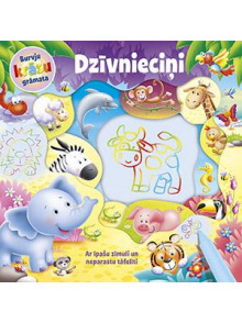 Dzīvnieciņi. Burvju krāsu grāmata Dzīvnieciņi. Burvju krāsu grāmata