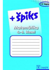 Burtnīca + Špiks.Matemātika 4.-6.kl.(rūtiņu) 12.lapas