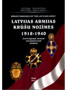 Latvijas armijas krūšu nozīmes 1918-1940