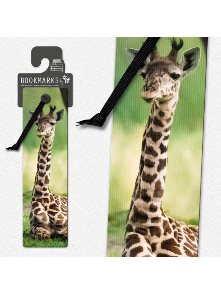 Grāmatzīme 3D - Giraffe