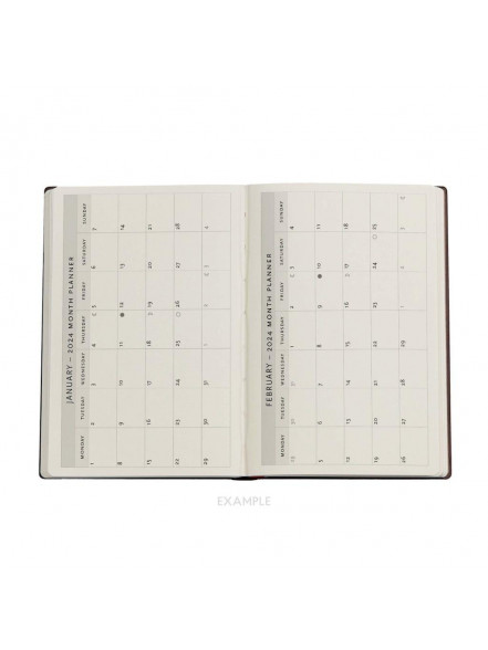 Dienasgrāmata 2024 Safavid Binding Art, mini, week horizontal