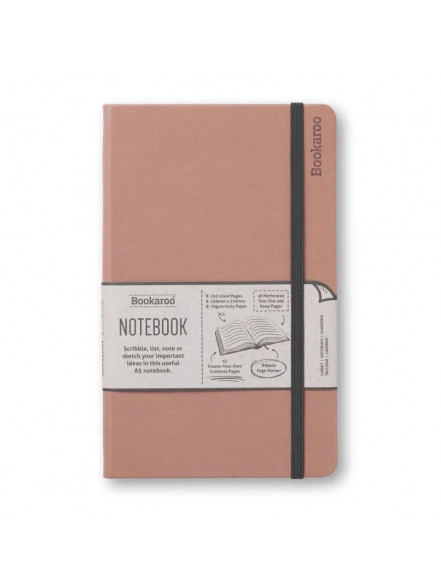 Blociņš Bookaroo (A5) - sārts