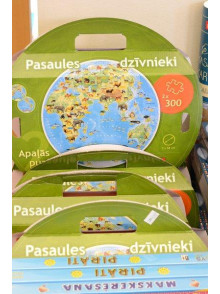 Puzle Pasaules dzīvnieki 