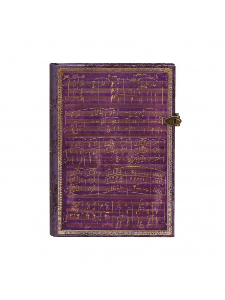 Piezīmju grāmata Beethoven’s 250th Birthday, līniju, MiDi
