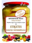 Konservēsim pašas! Augļi un ogas. Etiķetes