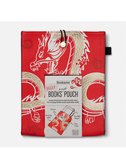 Mape Bookaroo Books & Stuff Pouch - Warrior Dragon