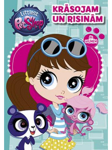 Littlest Pet Shop. Krāsojam un risinām. Ar uzlīmēm Littlest Pet Shop. Krāsojam un risinām. Ar uzlīmēm