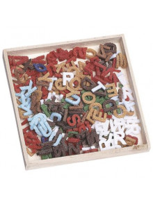 Filca ornamentu komplekts Letters, 250gab.