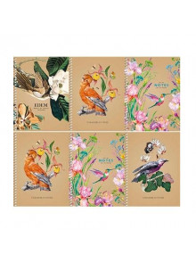 Piez.bloks ar spir. B6,80lp # kraft Student 6104