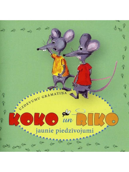 Koko un Riko jaunie piedzīvojumi. Uzdevumu grāmatiņa Koko un Riko jaunie piedzīvojumi. Uzdevumu grāmatiņa