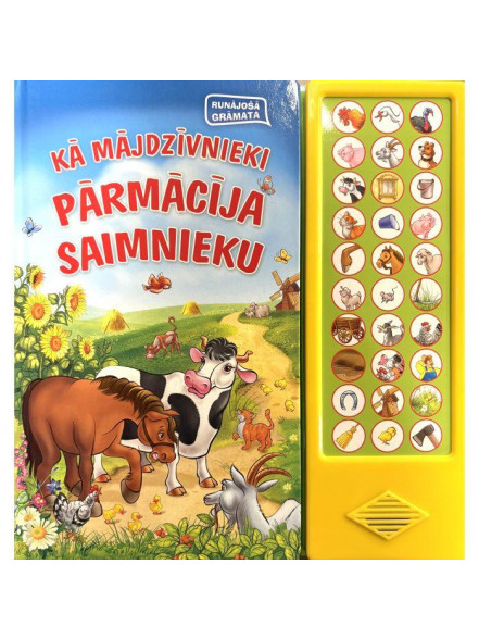 Kā mājdzīvnieki pārmācīja saimnieku. Runājošā grāmata