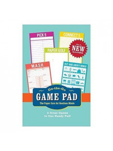 Spēļu lapu kompl. - On-the-Go Game Pad, 5 spēles x 12lpp