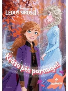 Ledus sirds 2. Krāso pēc parauga! Ar uzlīmēm. Disney 