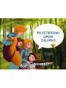 Pilsētbērziņu ģimene zaļumos Pilsētbērziņu ģimene zaļumos