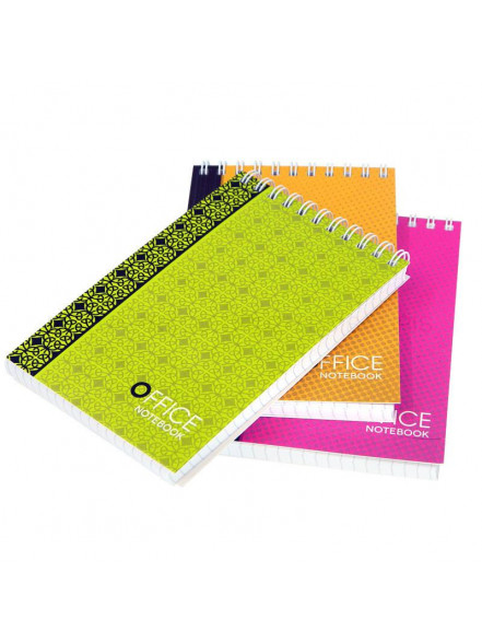 Piezīmju blociņš A6# ar spirāli 90lpp.