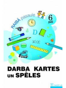 Darba kartes un spēles. Raibā pasaule 6 gadi