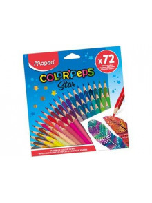 Zīmuļkrāsas MAPED Color`Peps 72 krāsas