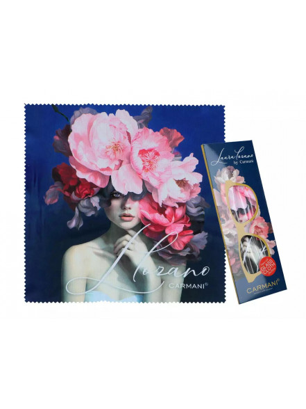 Lupatiņa 20x20cm briļļu tīrīšanai Lady’s Floral