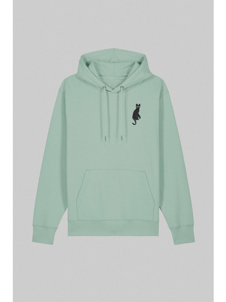 Oficiālais džemperis ar kapuci FLOW Zaļš S