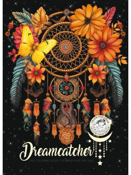 Krāsojamā grāmata FRESH 210*297mm, 8lp Dreamcatche (dizains 24000)