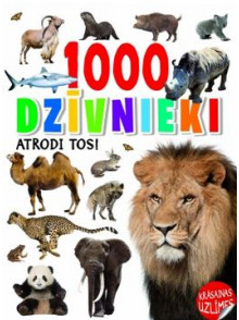 Atrodi 1000 dzīvniekus! 590 uzlīmes Atrodi 1000 dzīvniekus! 590 uzlīmes