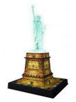 3D puzzle Statue of Liberty ar gaismu