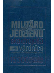 Militāro jēdzienu skaidrojošā  vārdnīca ar pamatterminu tulko