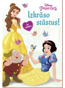 Princeses. Izkrāso stāstus. Ar uzlīmēm Princeses. Izkrāso stāstus. Ar uzlīmēm