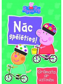 Peppa Pig. Nāc spēlēties! Grāmata ar uzlīmēm Peppa Pig. Nāc spēlēties! Grāmata ar uzlīmēm