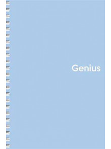 Piez. bloks ar spir.A6 80lp # Genius Pastel 6805