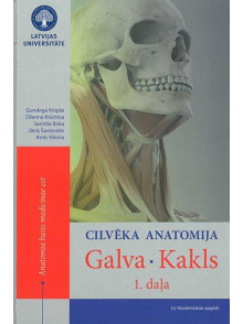 Cilvēka anatomija. Galva. Kakls. 1. daļa