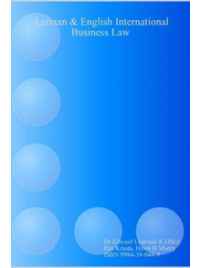 Latvian & English International Business Law Latvian & English International Business Law