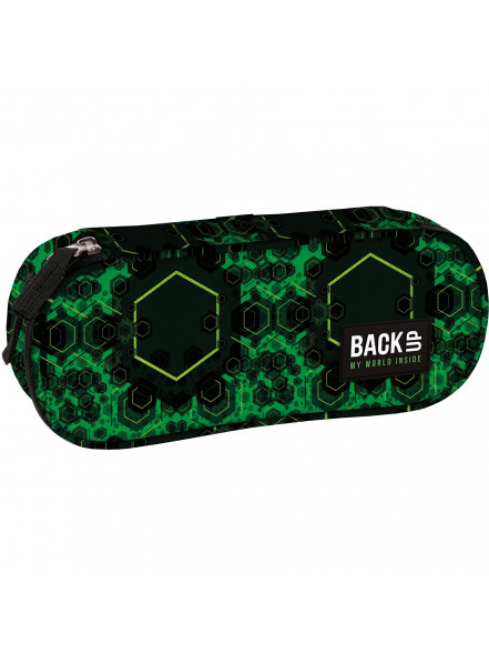 Penālis BACKUP 7, modelis A 450,  23 x 9 x 5 cm, 120 g, melns Quantum