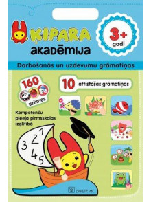 Ķipara akadēmija 3+. Darbošanā un uzdevumu grāmatiņas Ķipara akadēmija 3+. Darbošanā un uzdevumu grāmatiņas
