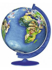 Apaļa puzle - Disneja globus 180 gab