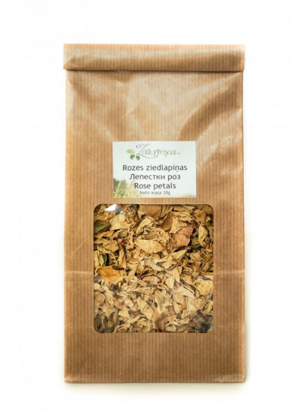 Rozes ziedlapiņas BIO, 30g