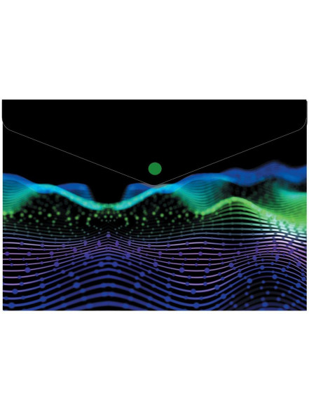 Mape-aploksne ar spiedpogu A4 PP 180µm Mape-aploksne ar spiedpogu A4 PP 180µm