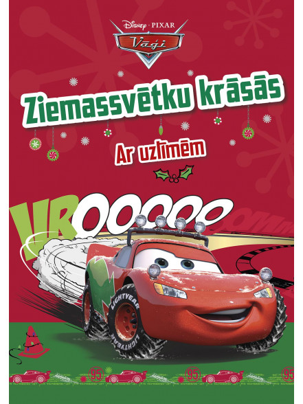 Vāģi. Ziemassvētku krāsās. Ar uzlīmēm Vāģi. Ziemassvētku krāsās. Ar uzlīmēm