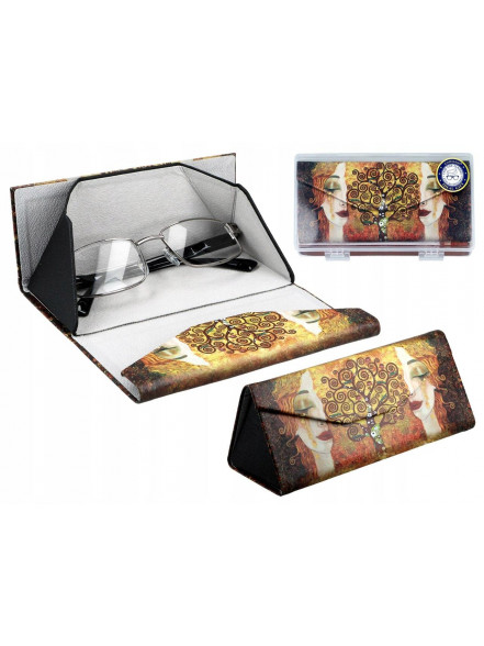 Briļļu futlāris saliekamais G.Klimt 021-8362