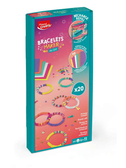 MAPED Creativ aproču veidotāja Bracelets Maker Heishi papildinājums 6>11