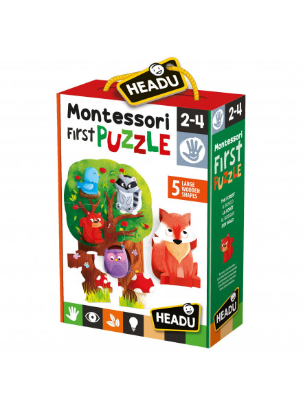 Montesori pirmā puzle - Mežs
