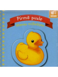 Pirmā puzle. Manas mīļlietiņas 10+ mēneši Pirmā puzle. Manas mīļlietiņas 10+ mēneši