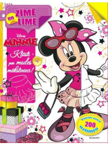 Minnie. Kļūsti par modes mākslinieci! Zīmē un līmē! Minnie. Kļūsti par modes mākslinieci! Zīmē un līmē!