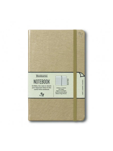 Blociņš Bookaroo (A5) - zelta
