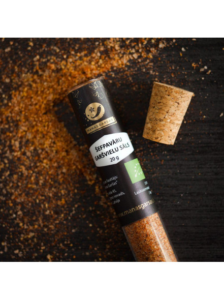 Šefpavāru garšvielu sāls mēģenē M, 20g