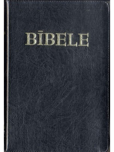 Bībele 074, melna ar rāvējslēdzi, indeksiem Bībele 074, melna ar rāvējslēdzi, indeksiem