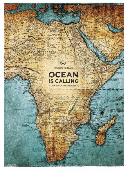 Klade mīksts vāks A4 40lp # glancēts lamināts Ocean 5267