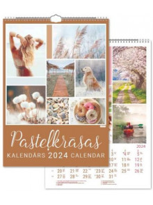 K/2024 Pasteļkrāsas kalendārs
